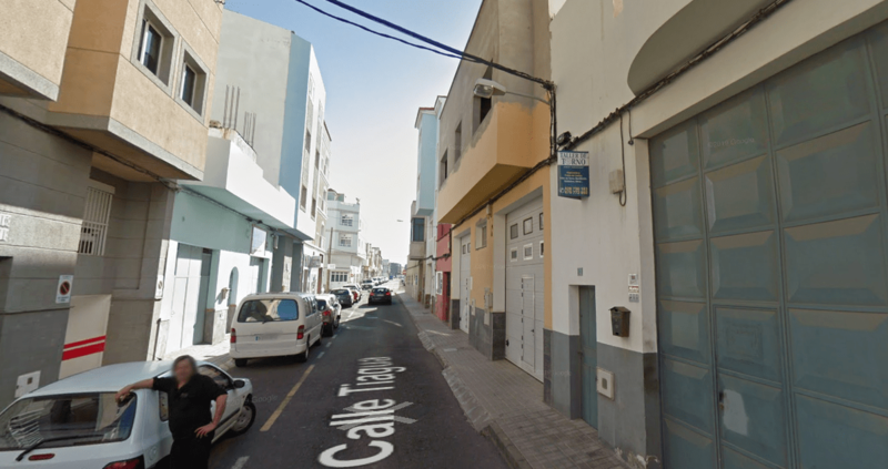 Calle donde ocurrió el suceso en Vecindario (Foto Google Maps)